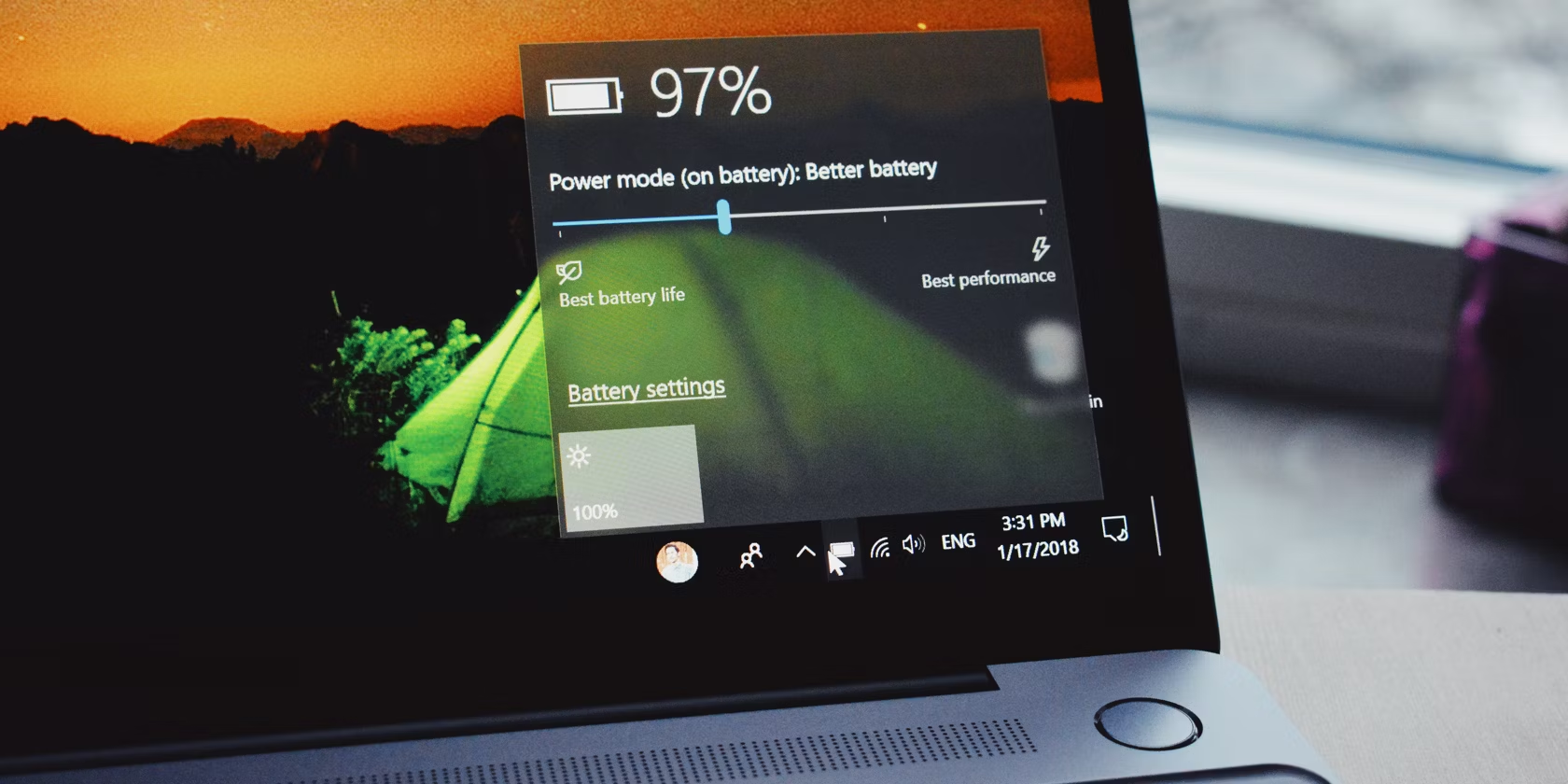 Select Laptop battery optimization through browser settings Laptop battery optimization through browser settings